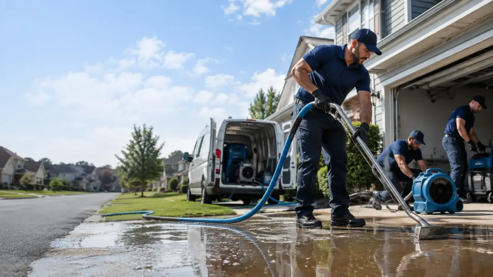 Flood Damage Restoration in Thida, AR